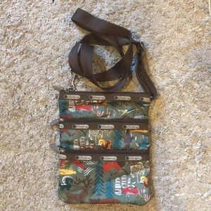 Lesportsac Forest Animal Printed Crossbody